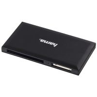hama multilector de tarjetas usb 30 negro