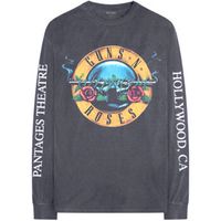 guns n roses camiseta manga larga hollywood tour para mujer