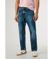 pepe jeans para hombre pm2083956fm jeans cash straight azul 3634 casual algodon denim
