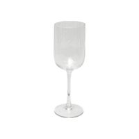 copa de vino blanco en vidrio transparente
