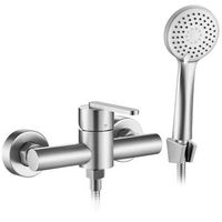 grifo de ducha rea ontario js-11804n brush nickel