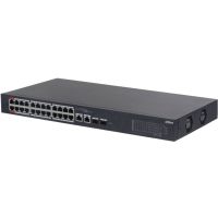 dahua technology dh-cs4226-24et-240 switch gestionado l2 gigabit 24 puertos  2 sfp poe