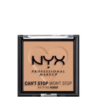 nyx professional makeup cant stop wont stop mattifying lightweight powder 7g various shades - tan
