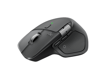 Ratón inalámbrico - Logitech MX Master 4, 8000ppp, Carga rápida, Clics silenciosos, Bluetooth-USB, PC-Mac, Multidispositivo, Personalizable, Negro