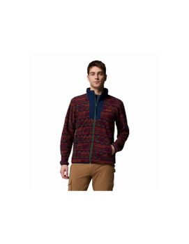 Forro polar Montaña Columbia Sequoia Grove™ Printed Full Zip Red Hombre