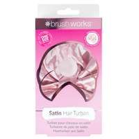 brushworks accessories satin hair turban