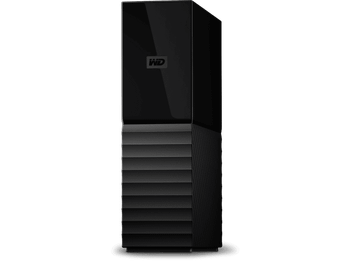 Disco duro externo 12 TB - Western Digital WD My Book, Sobremesa, Compatible Mac, Protección con Contraseña, Copias de seguridad, Negro