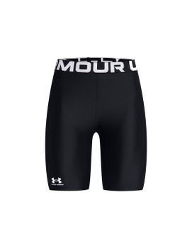 Mallas de Fitness Under Armour HG Authentics 8in Mujer Negro