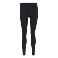 newline high waist long malla mujeres-negro