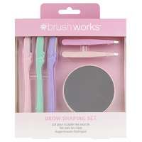 brushworks accessories brow shaping set