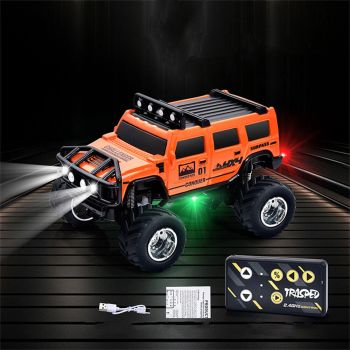 TRASPED HG4-221/222 RTR 1/64 2.4G Mini Coche RC Carcasa de Aleación Hummer Camión de Escalada Todo Terreno Soporte de Ap
