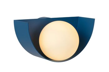 Aplique en metal vidrio 21cm