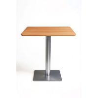 mesa samp 60 cm de madera lacada 756060 cm - madera clara