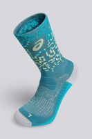 calcetines altos asics calcetines running gris talla s
