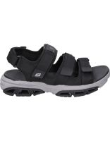 sandalias para hombre skechers 210444-blk negro 45