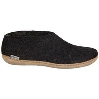 glerups pantuflas dk shoe charcoal lammwollfilz para hombre