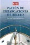 patron de embarcaciones de recreo