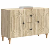 mueble de tv  mueble de salon  gabinete de tv con cajon roble sonoma 89 x 345 x 60 cm