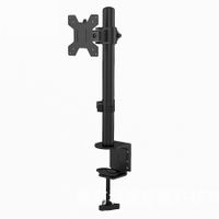 soporte de monitor para pantallas de 10 a 32 pulgadas r compatible vesa 75x75 y 100x100 r inclinacion 45 giro 360 y rotacion ajustable r brazo ergonomico resistente hasta 8 kg