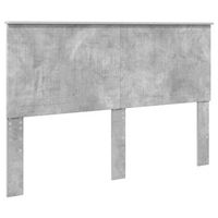 cabeceropanel de cabecero con cabecera gris concreto 150 cm madera contrachapada