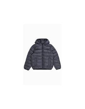 Chaqueta Champion Hooded Legacy Gris Infantil