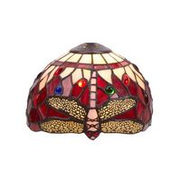 pantalla tiffany suelta serie belle rouge d-20cm
