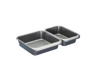 juego para hornear y asar de 7 piezas acero al carbono gris