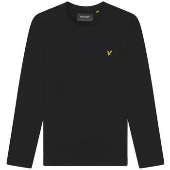 Lyle & Scott Camiseta manga larga TS512VOG L/S T-SHIRT-Z865 BLACK para hombre