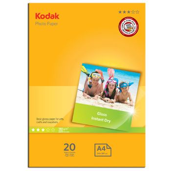 Kodak (A4) Glossy Photo Paper 180gsm (20 Sheets)