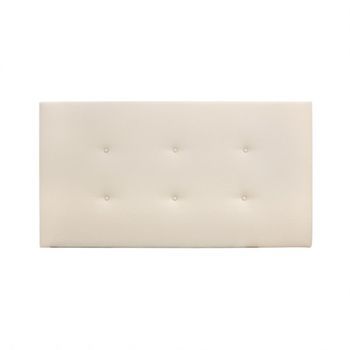 Cabecero Polipiel Botones Beige 180x80cm - Cama 160/170