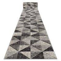 alfombra de pasillo feel 567216811 triangulos grisantracitacrema 8 80x660 cm