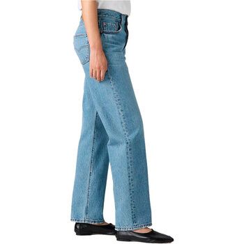 Levis Jeans 501 90S MED INDIGO - WORN IN para mujer