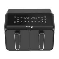 freidora de aire fagor fg2x4l 8 l 2200 w doble cesta con funcion sync