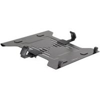 startechcom bandeja vesa para ordenador portatil - soporte ajustable con brazo de monitor para ordenador portatil 45kg - con perforaciones vesa de 75x75 100x100 - ventilado