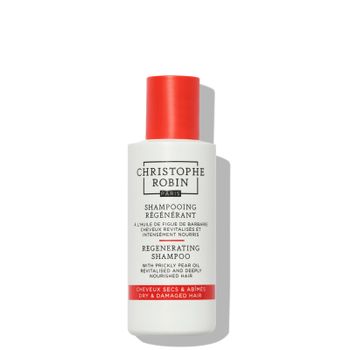 Christophe Robin Regenerating Shampoo with Prickly Pear Oil 75ml (Low Dioxane)