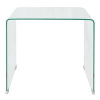 mesa de centro 495x50x45 cm vidrio de seguridad templado - transparente