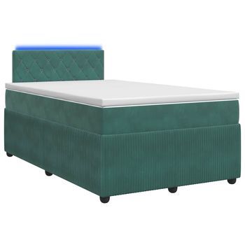 Cama Tapizada 190x120x100,5 Cm  - Verde