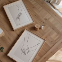 set de 2 posters 029 50x70 cm