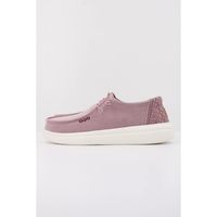 heydude nauticos wendy rise chambray grid para mujer