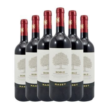 Maset Vino Tinto Catalunya Roble 75 Cl 14% Vol. (pack De 6 Unidades)
