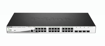 D-Link DGS-1210-28MP/E Switch 24xGb PoE+ 4xSFP Com
