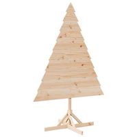 arbol de navidad de adorno madera maciza 180 cm vidaxl