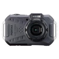 camara compacta pentax wg-1000 16mp zoom 4x usb tipo c sumergible gris