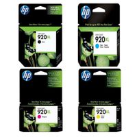 original multipack hp officejet 7000 wide format printer ink cartridges 4 pack -cd975ae