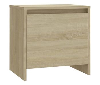 Vidaxl mesita de noche madera ingeniería roble sonoma 45x34,5x44,5 cm