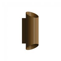 aplique de pared exterior nico round 2 luces