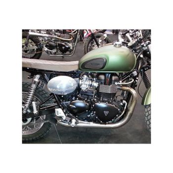 Sistema de escape Triumph Scrambler 865 Mass Hot Rod 2-2