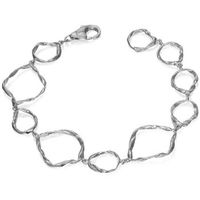 jorge revilla pulseras pulsera eslabones irregulares rolling para mujer
