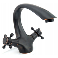 grifo de lavabo rea retro old black