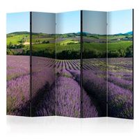 biombo - lavender fields ii 225x172 cm